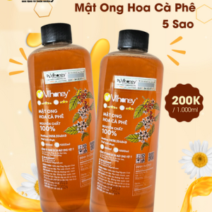 Mật Ong Hoa Cà Phê 5 Sao – 1000ml