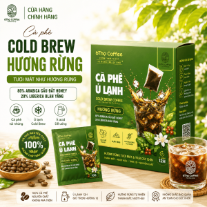 Hộp Cà Phê Cold Brew Hương Rừng Túi Lọc