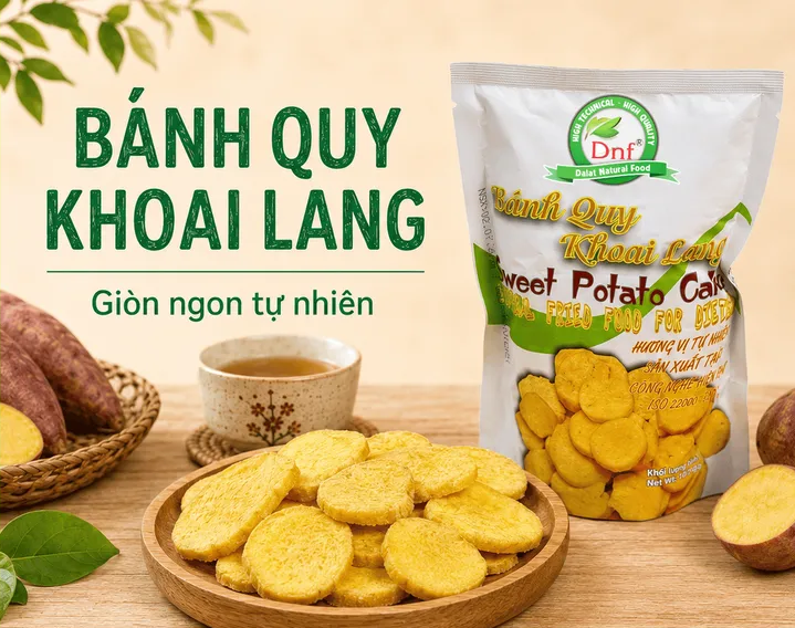 Bánh quy khoai lang