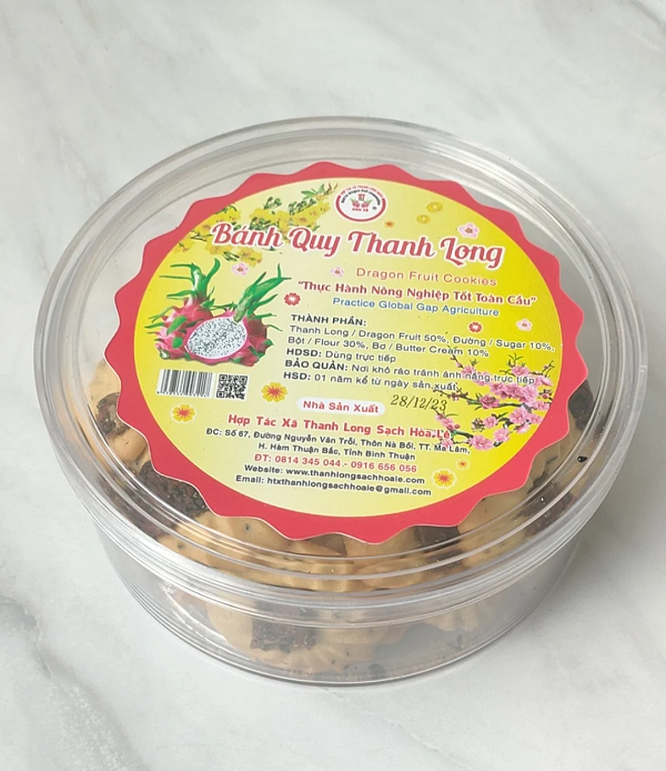 Bánh quy thanh long