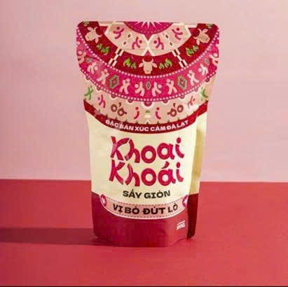 Khoai Khoái sấy giòn vị bò đút lò
