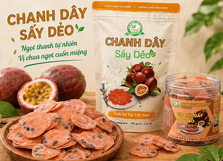 Chanh dây sấy dẻo