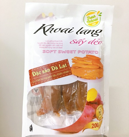 Khoai lang sấy dẻo