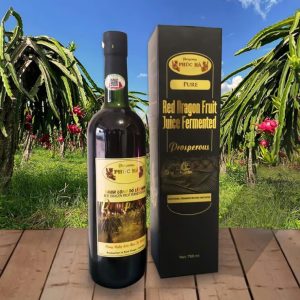 Nước cốt Thanh long đỏ len men chai 750ml Phúc Hà