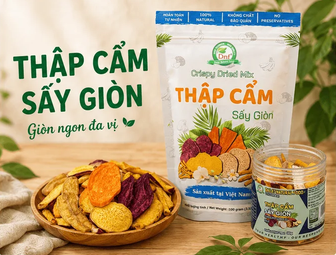 Thập cẩm sấy giòn