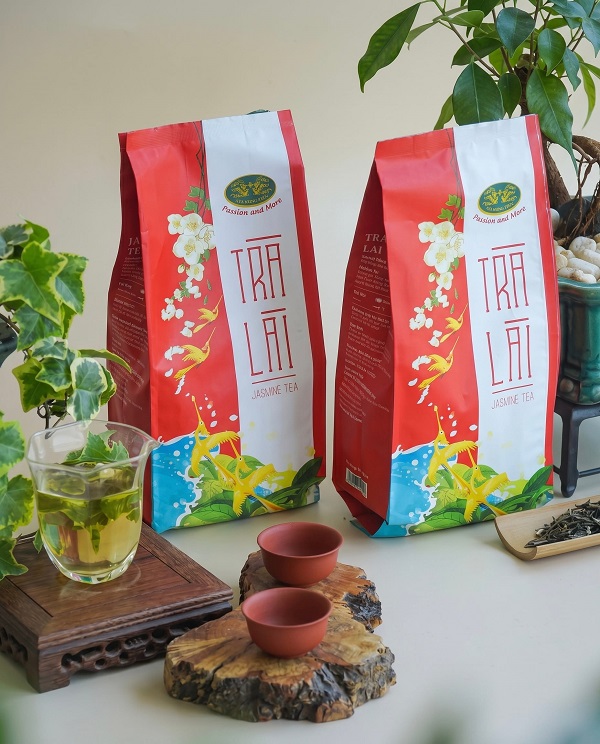 Trà Xanh Buồm Hương Lài Rồng Vàng